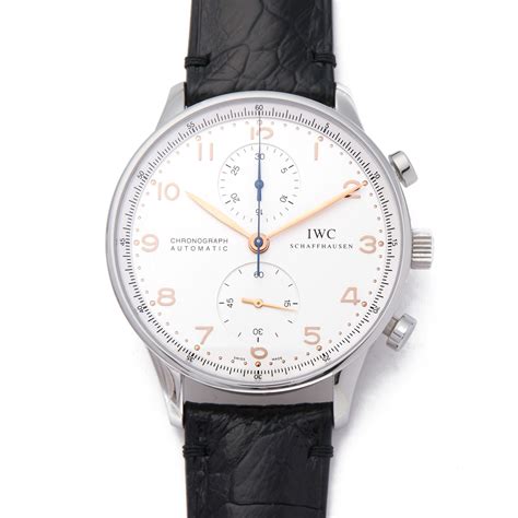 fake iwc portuguese chronograph